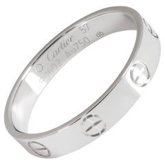 Cartier Love Ehering aus 18 Karat Weißgold