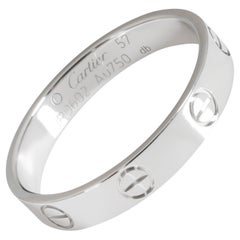 Cartier Love Wedding Band in 18k White Gold