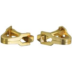 Vintage 1950s Boucheron Paris Gold Cufflinks