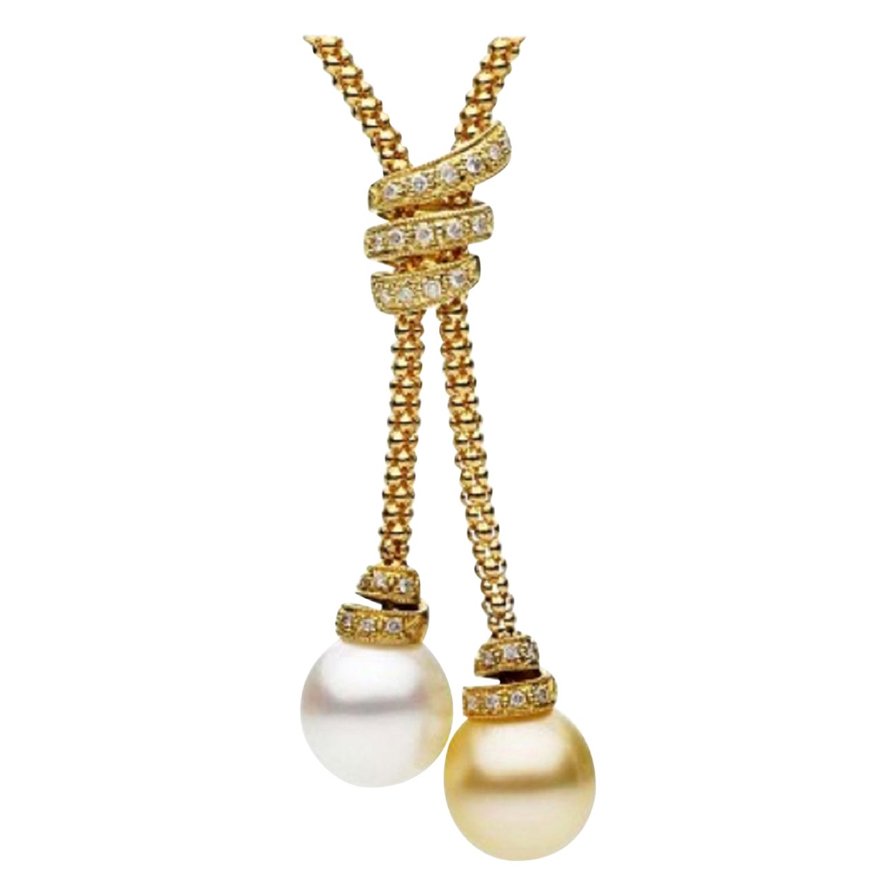 Golden Eye of the Sea Necklace main image 1