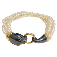 Cartier Panthere Pearl Bracelet