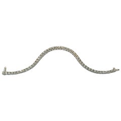 8.20 Carat Diamond VS1 Tennis Bracelet White Gold
