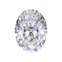 Alexander GIA-zertifizierter 5,01 Karat I VVS2 Diamant im Ovalschliff
