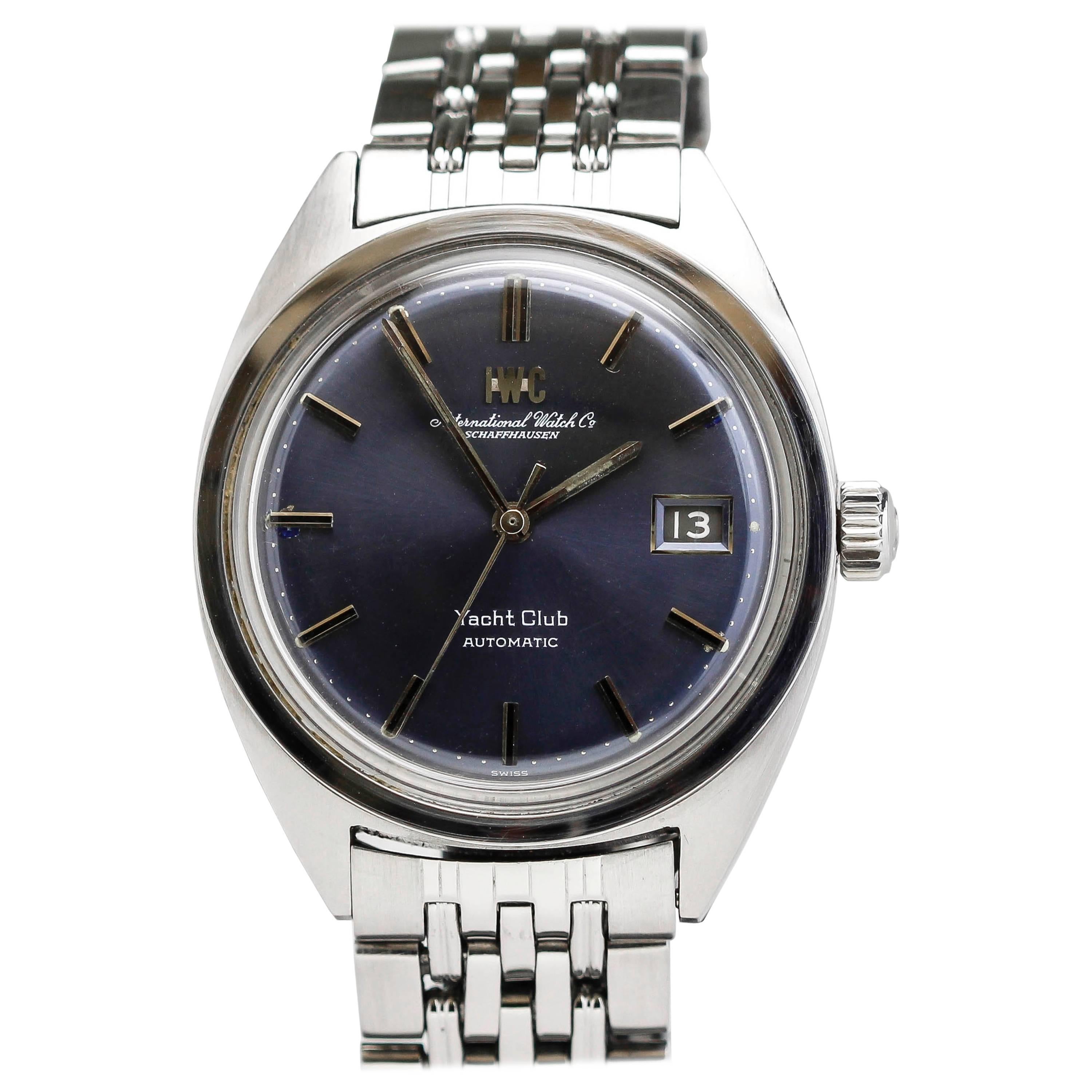 IWC Stainless Steel Yacht Club Wristwatch Ref R811AD