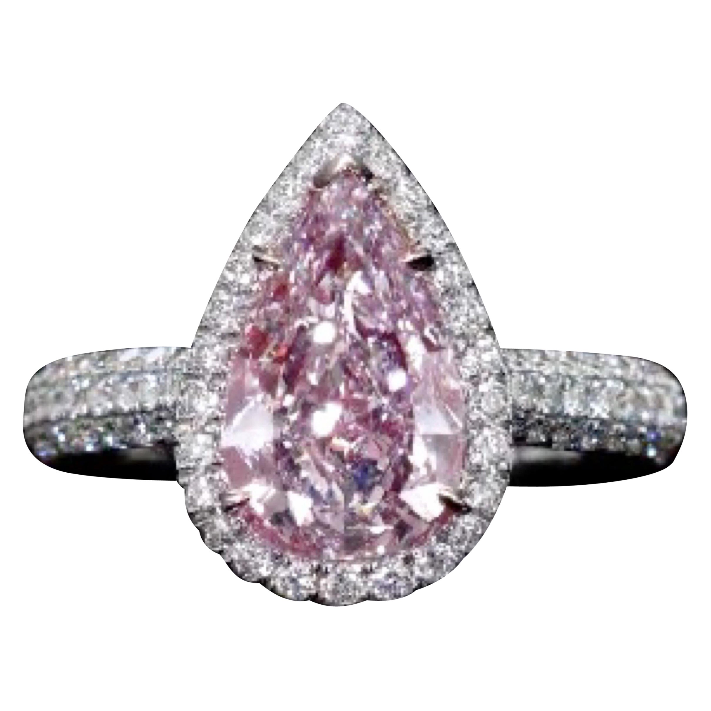Emilio Jewelry GIA zertifizierter natürlicher Diamantring mit 4,27 Karat