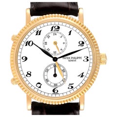 Patek Philippe Calatrava Travel Time Orologio da uomo in oro giallo 5034