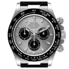 Rolex Cosmograph Daytona White Gold Grey Dial Mens Watch 116519 Unworn