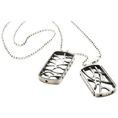 Web Silver Dog Tags 8