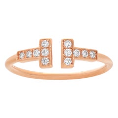 Wire Ring in 18k Rose Gold Tiffany & Co.
