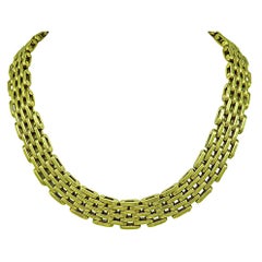 18k Gold Chain Link Necklace
