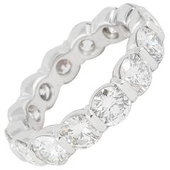Full Diamond Platinum Eternity Ring