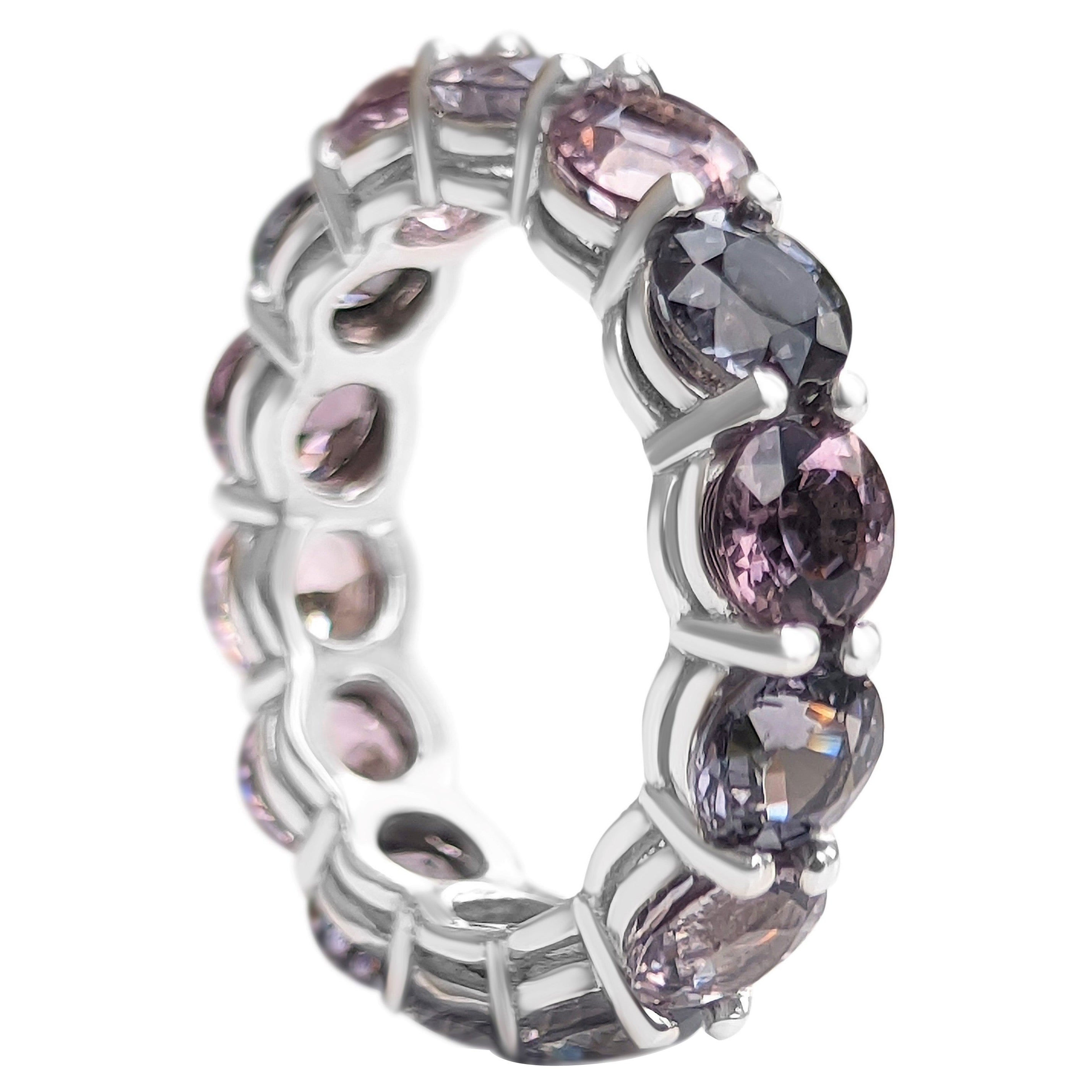 Spinel eternity hotsell ring