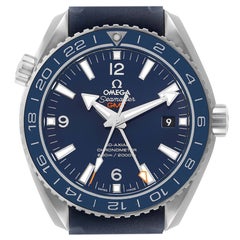 Used Omega Seamaster Planet Ocean GMT 600m Watch 232.92.44.22.03.001 Unworn