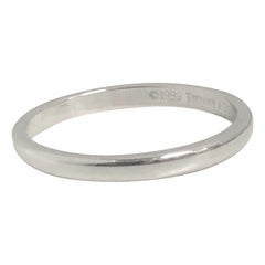 Tiffany & Company Platinum Band Ring