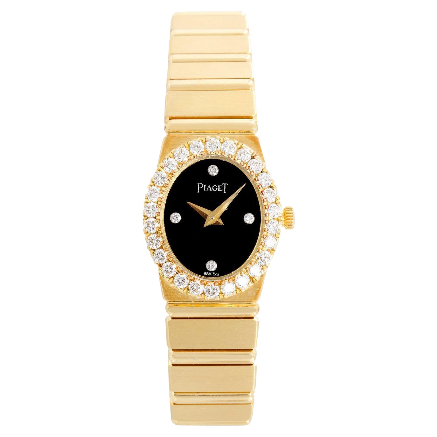 Ladies Piaget Polo 18K Yellow Gold Watch