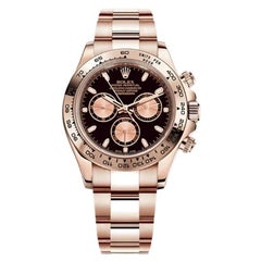 Rolex Daytona Rose Gold Black & Pink Dial 116505 (2021) Watch