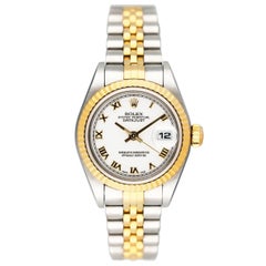 Rolex Datejust 69173 White Dial Ladies Watch