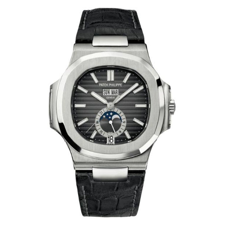 Patek Philippe Nautilus Annual Calendar Moon Phases 5726A-001, 2020 For Sale