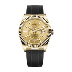 Rolex Sky-Dweller Yellow gold Champagne Dial 326238, 2021