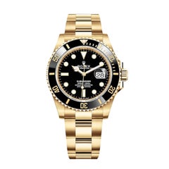 Rolex Submariner Date Yellow Gold Black Dial 126618LN, 2020