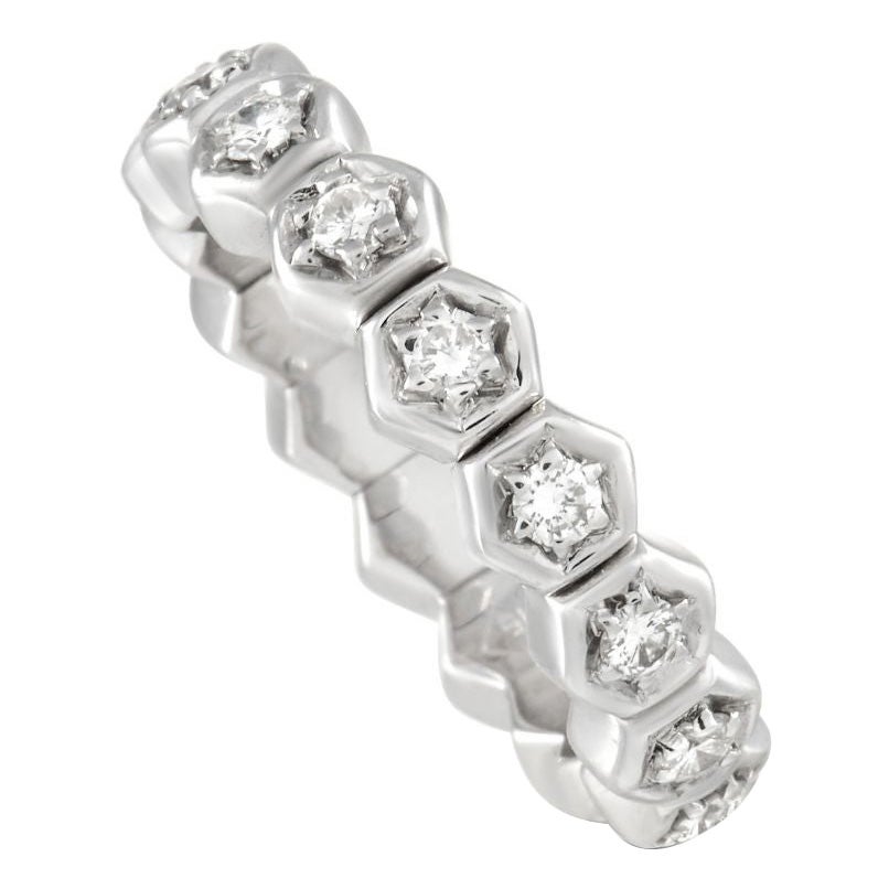 LB Exclusive 14K Yellow Gold 0.50 Ct Diamond Eternity Band Ring For ...