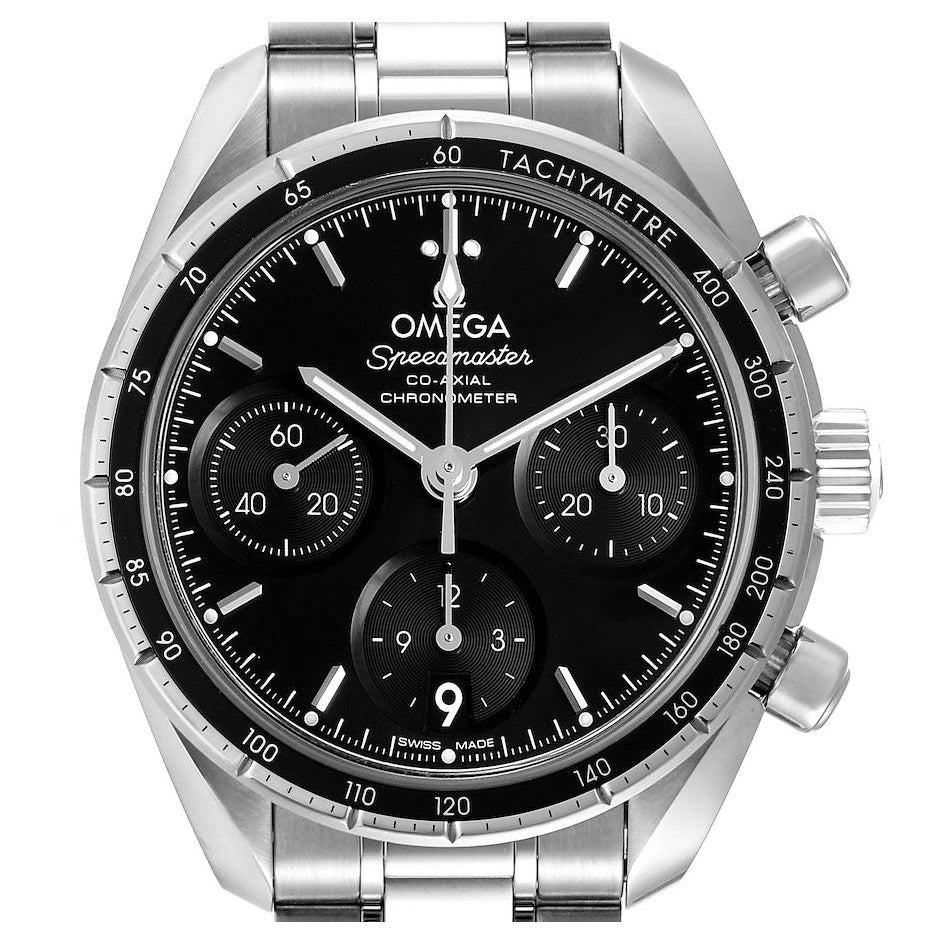 Omega Speedmaster 38 Co-Axial Chronograph Watch 324.30.38.50.01.001 Unworn For Sale