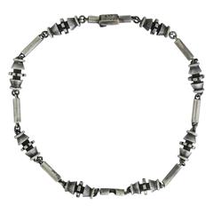 Salvador Teran Sterling Silver Choker Necklace