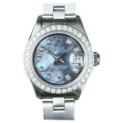 Rolex 79190 Datejust Diamond Bezel MOP Dial Stainless Steel Automatic Watch