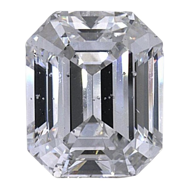 LOT: 8121 GIA Certified 2.51 Emerald DSi2 Diamond