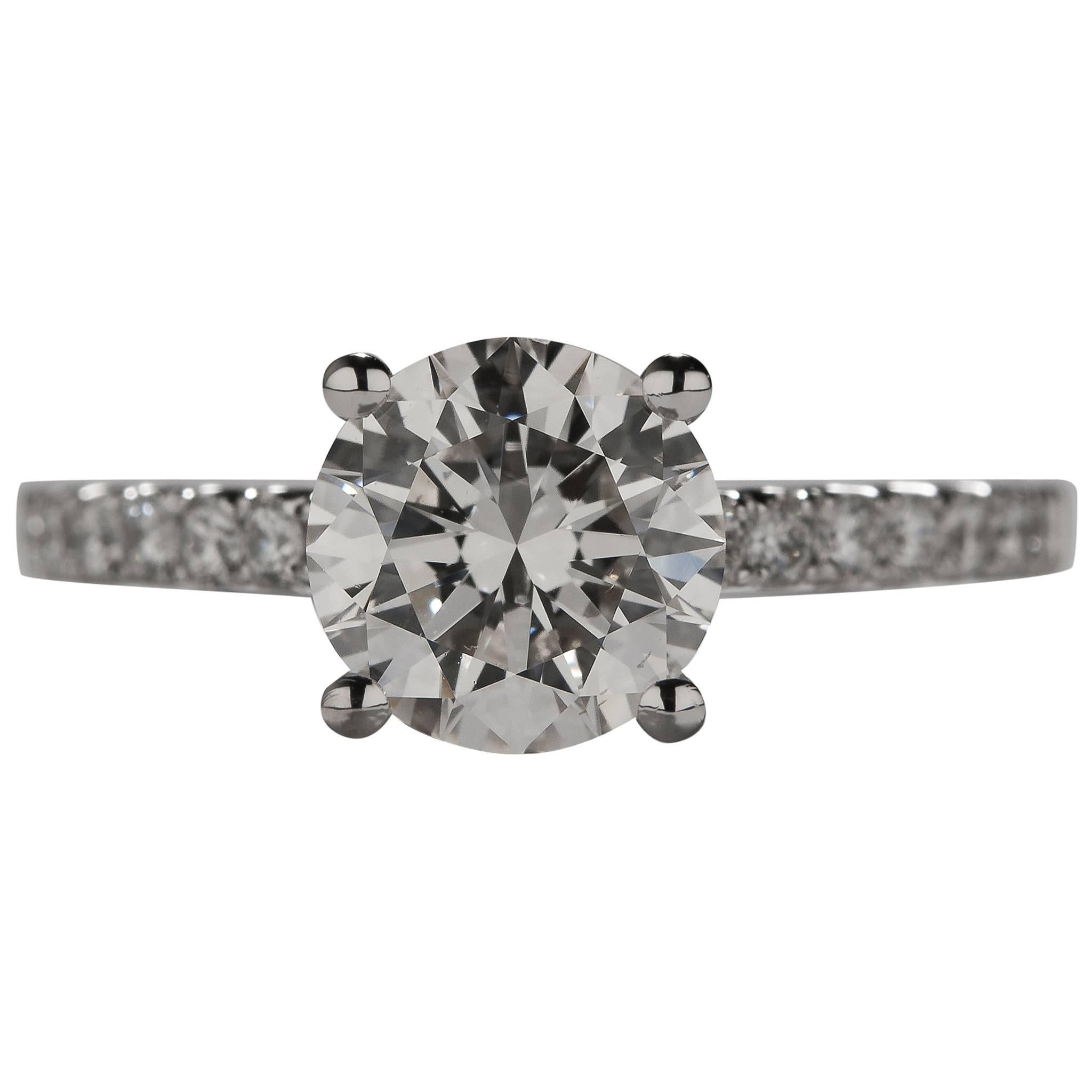 1.51ct GIA Cert Diamond Ring For Sale