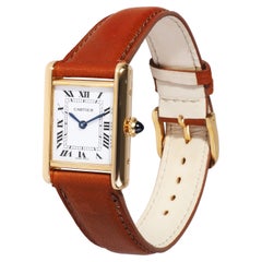 Cartier Tank 78087 Women's Watch in 18kt Yellow Gold