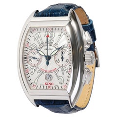 Franck Muller King Conquistador 8005 CC Men's Watch in Stainless Steel