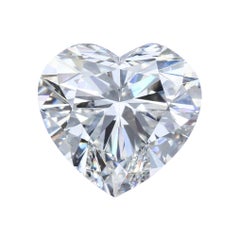 Alexander GIA Certified 5.05 Carat H SI1 Heart Cut Diamond