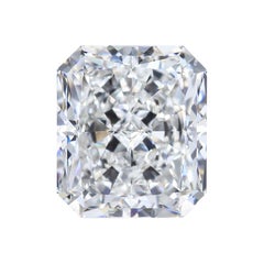 Alexander GIA Certified 5.02 Carat H VS2 Radiant Cut Diamond