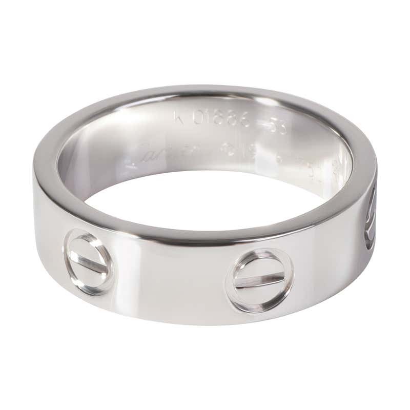 Cartier Paris Nouvelle Vague Ring in 18k White Gold For Sale at 1stDibs ...
