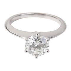 Tiffany & Co. Diamond Solitaire Engagement Ring in Platinum (1.20 ct I/VVS2)