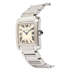 Cartier Tank Francaise WSTA0005 Women's Watch in Stainless Steel