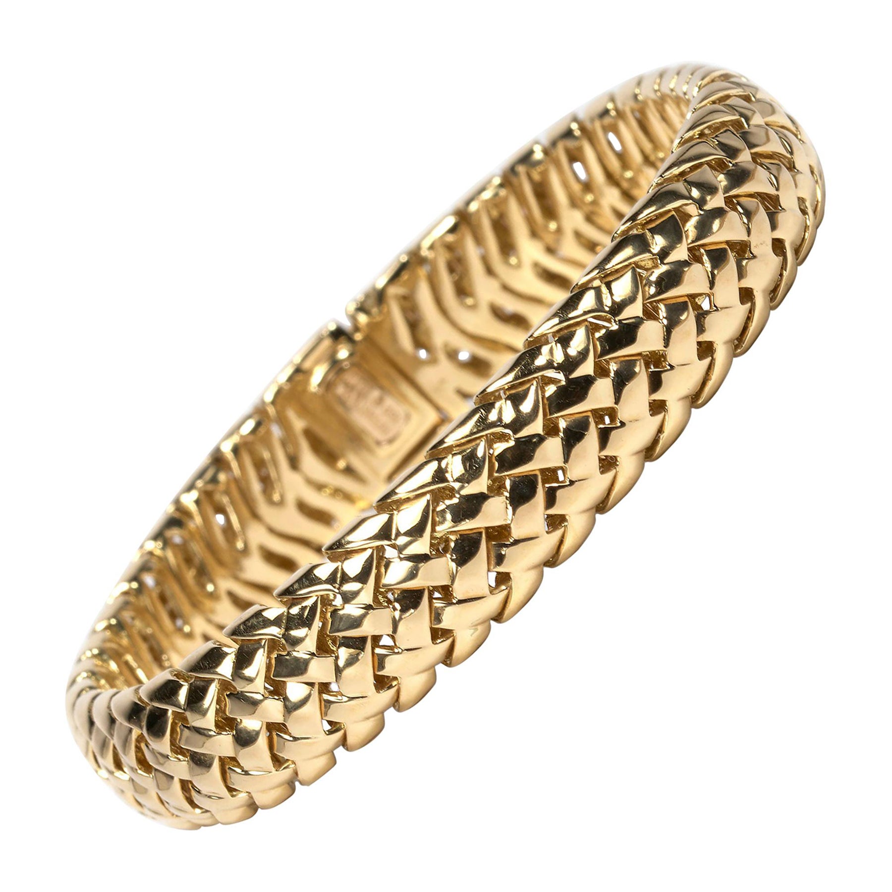 Tiffany & Co. Gold "Vannerie" Bracelet
