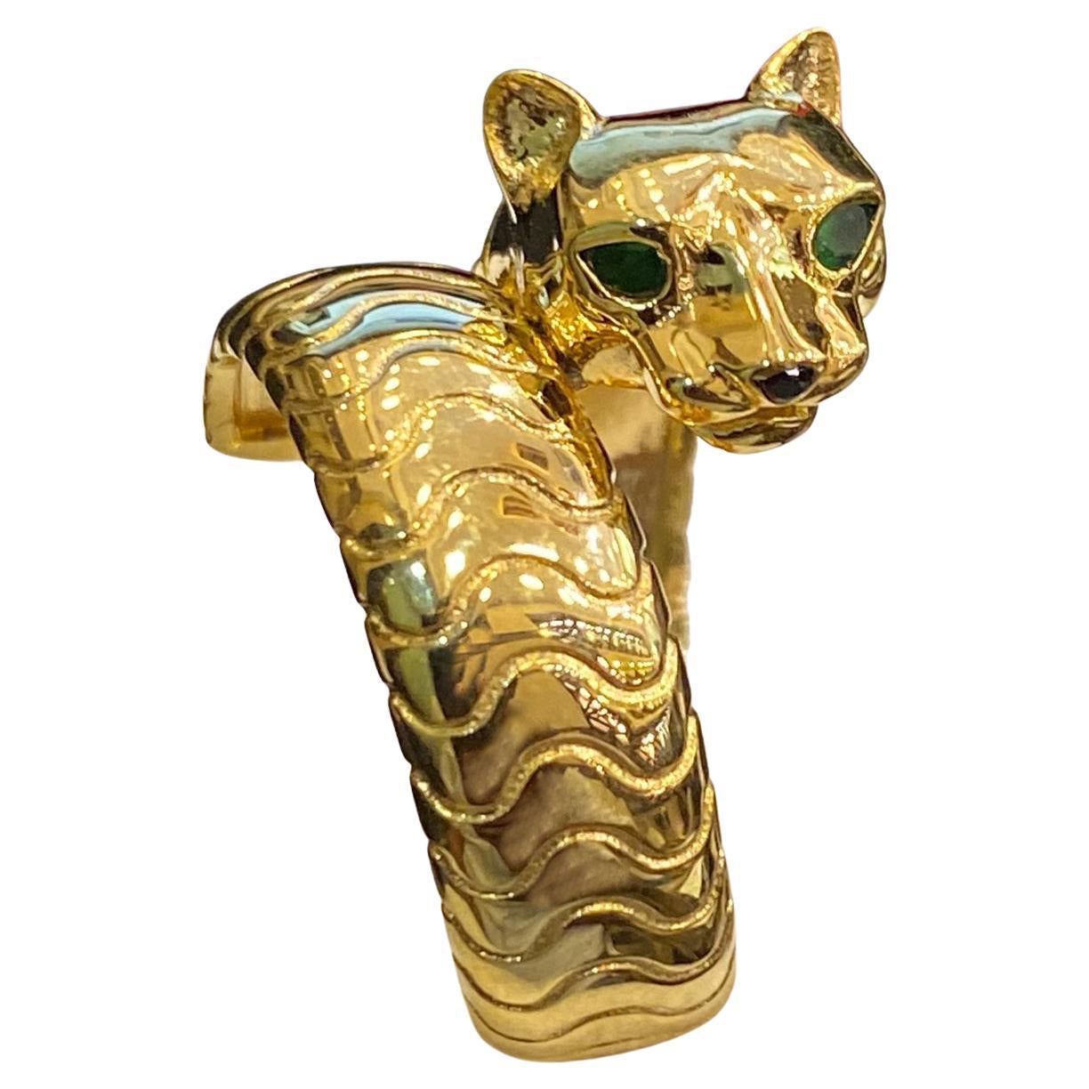Antique Panther Ring 9K