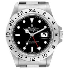 Rolex Explorer II Black Dial Automatic Steel Mens Watch 16570