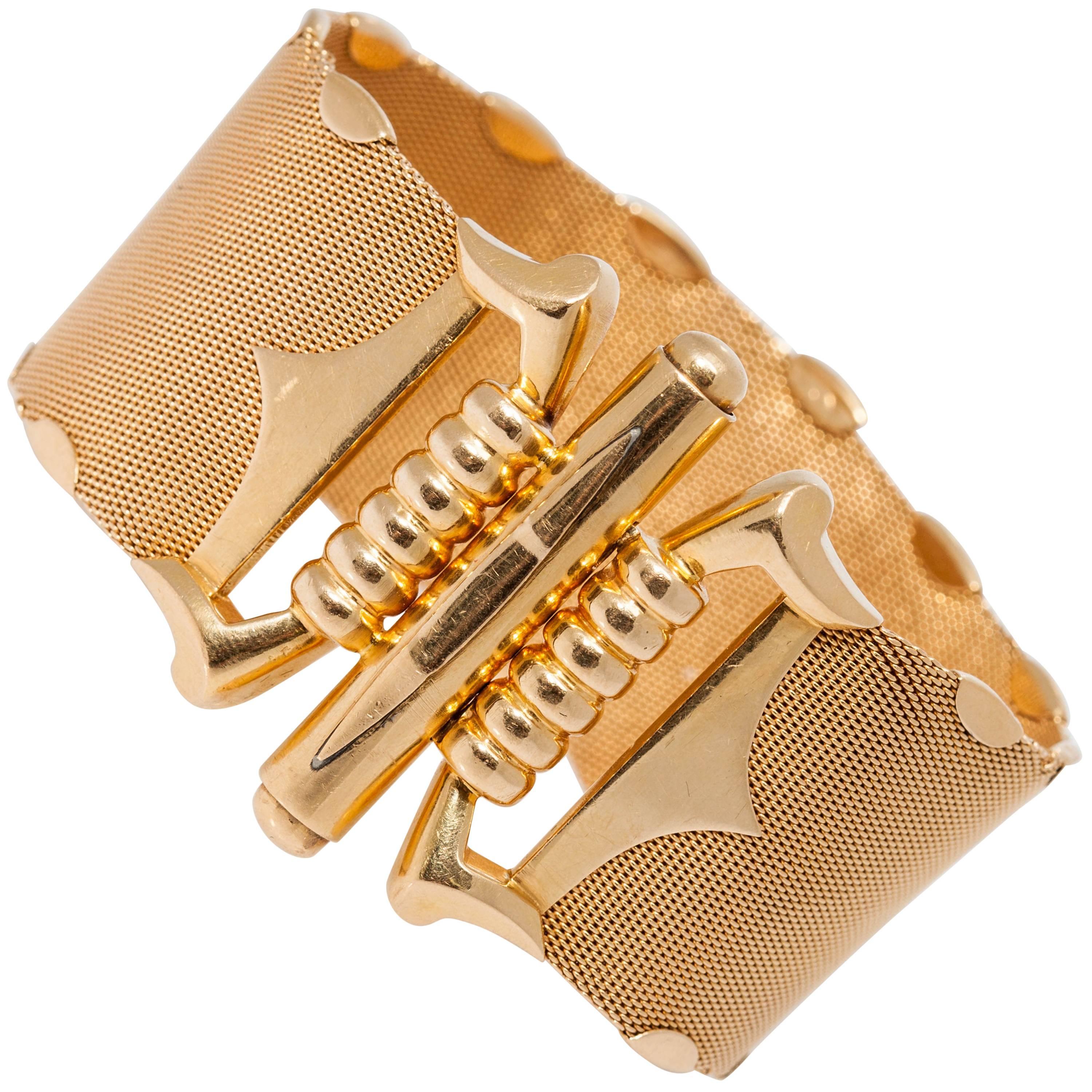 1970s Italian Gold Bracelet