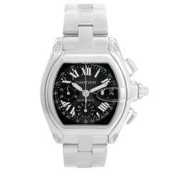 Cartier Roadster Chronograph Stainless Steel Men's Watch W62007X6 2618