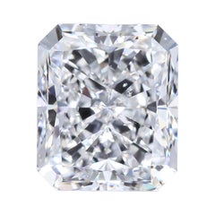 Used Alexander GIA Certified 5.01 Carat E SI1 Radiant Cut Diamond