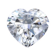 Alexander GIA Certified 5.00 Carat H SI1 Heart Cut Diamond