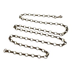 9ct 375 Gold Long Link 24" Chain