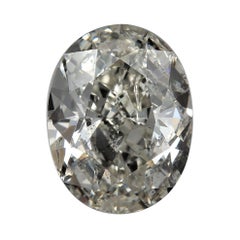 Alexander GIA Certified 4.01 Carat K SI2 Oval Cut Diamond