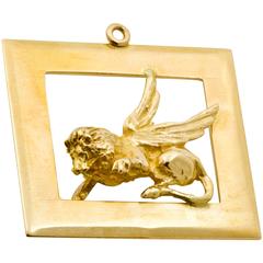 Gryphon Gold Charm 8