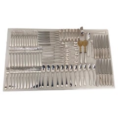 800 Silver Cutlery 101 Pieces with Double Forks with Antioxidant Cases