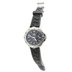 Used Breitling Colt Ocean Automatic Watch Black Dial A17350 Box/Papers