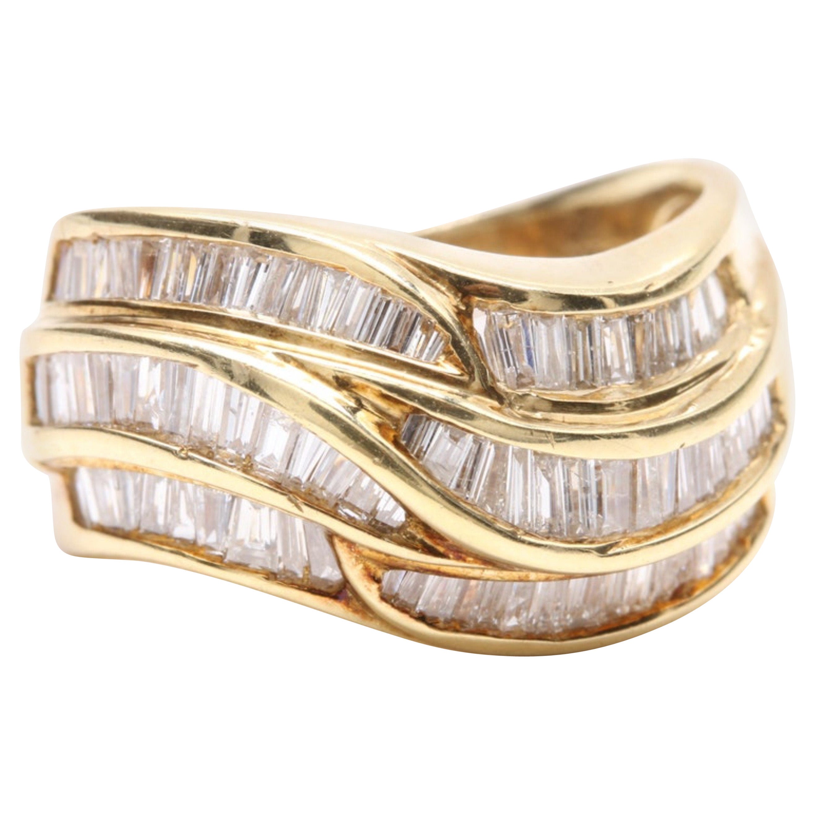 Yellow Gold Diamond Cluster Ring, Diamond Fashion Ring, Diamond Promise Ring